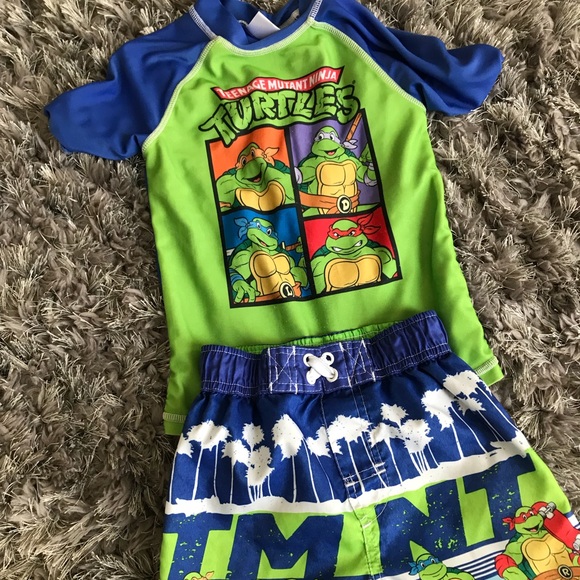 ninja turtle bathing suit girl
